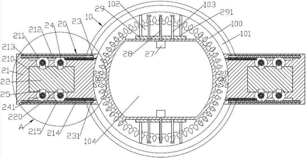 Rotary conveying device for shoe-making beading machine