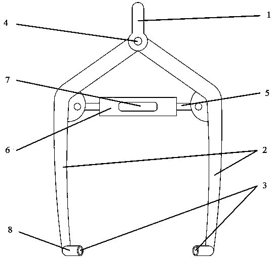 Tool fixture for large-size sapphire single crystal