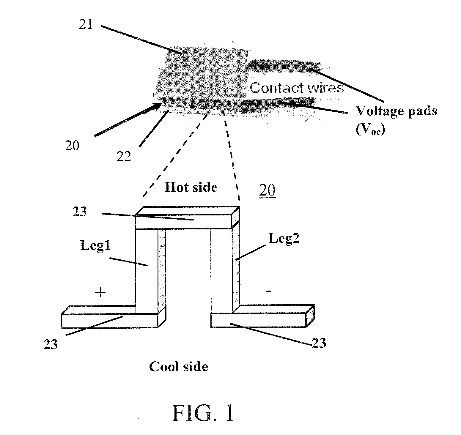 Miniature Thermoelectric Power Generator