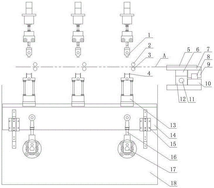 Diaper bag wide side welding mechanism