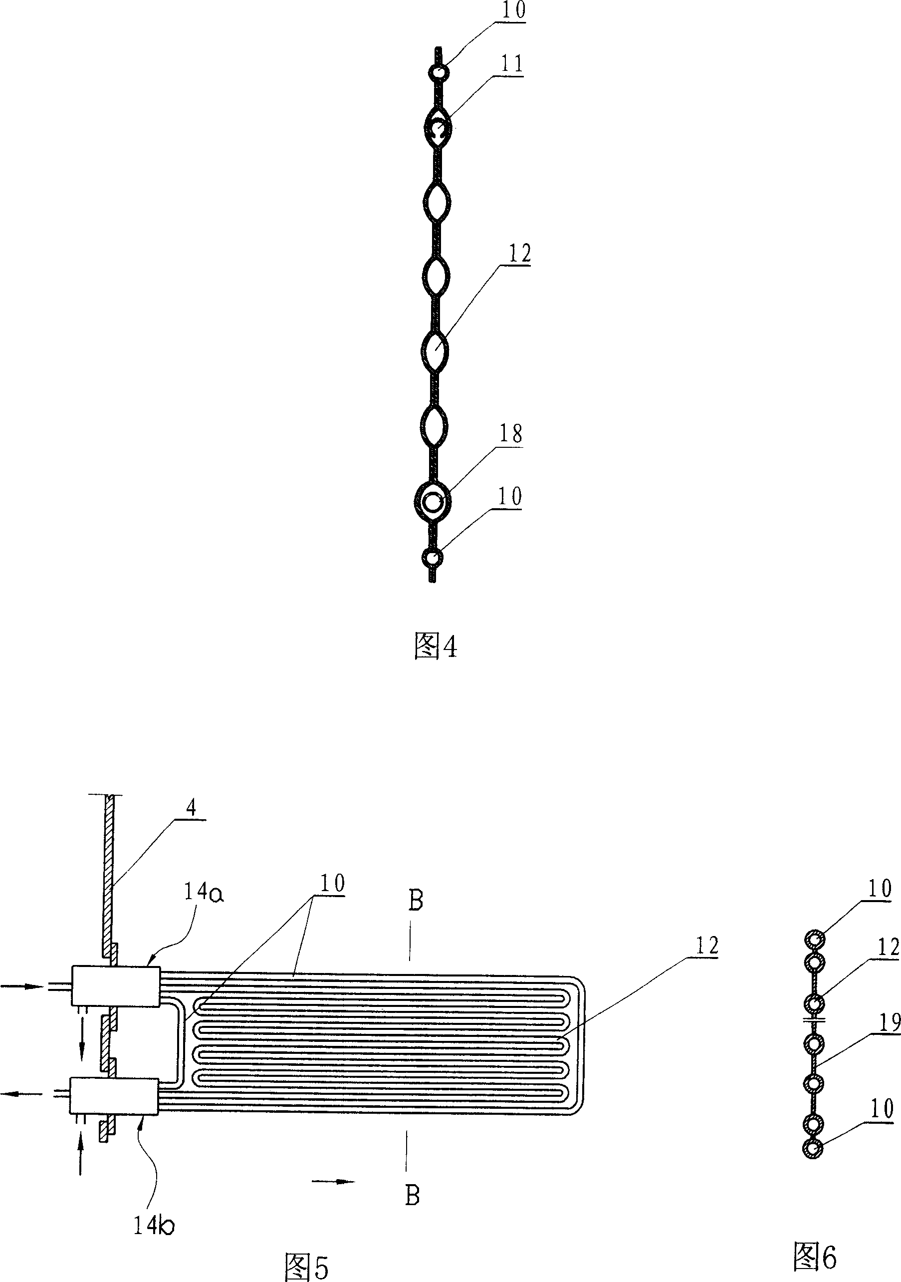 Thawing stripping type ice making apparatus