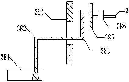 Barrel-shaped material clamping device achieving grinding and scrap removal