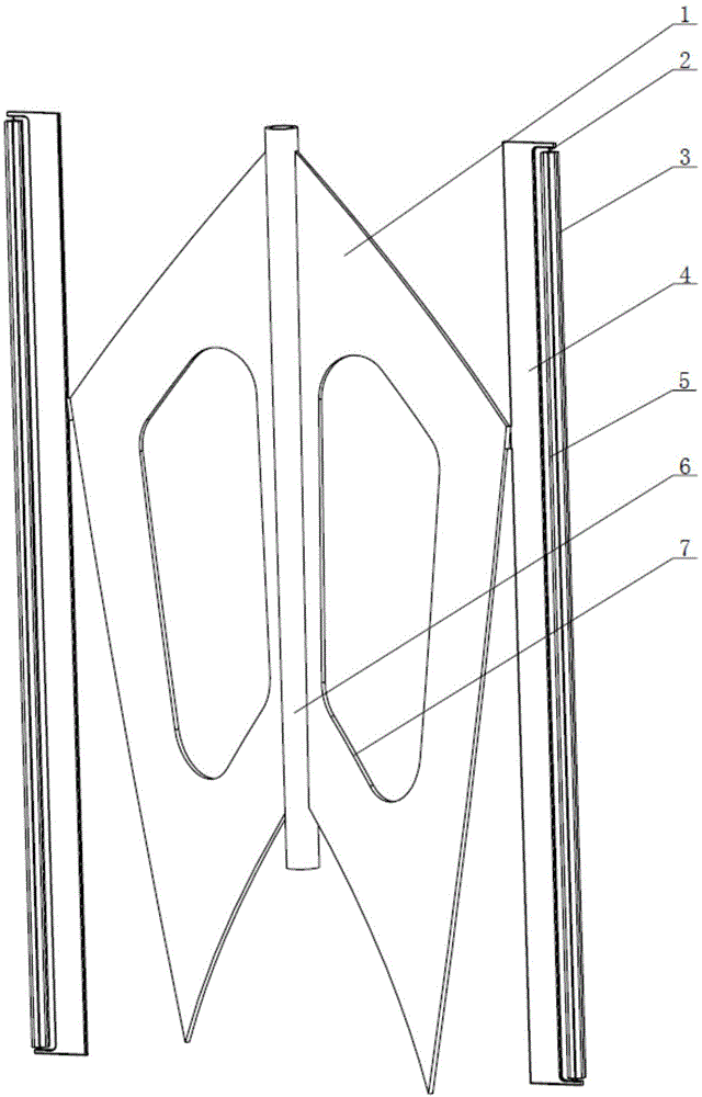 Inner turbulent flow dirt cleaning rotor of heat exchanging pipe