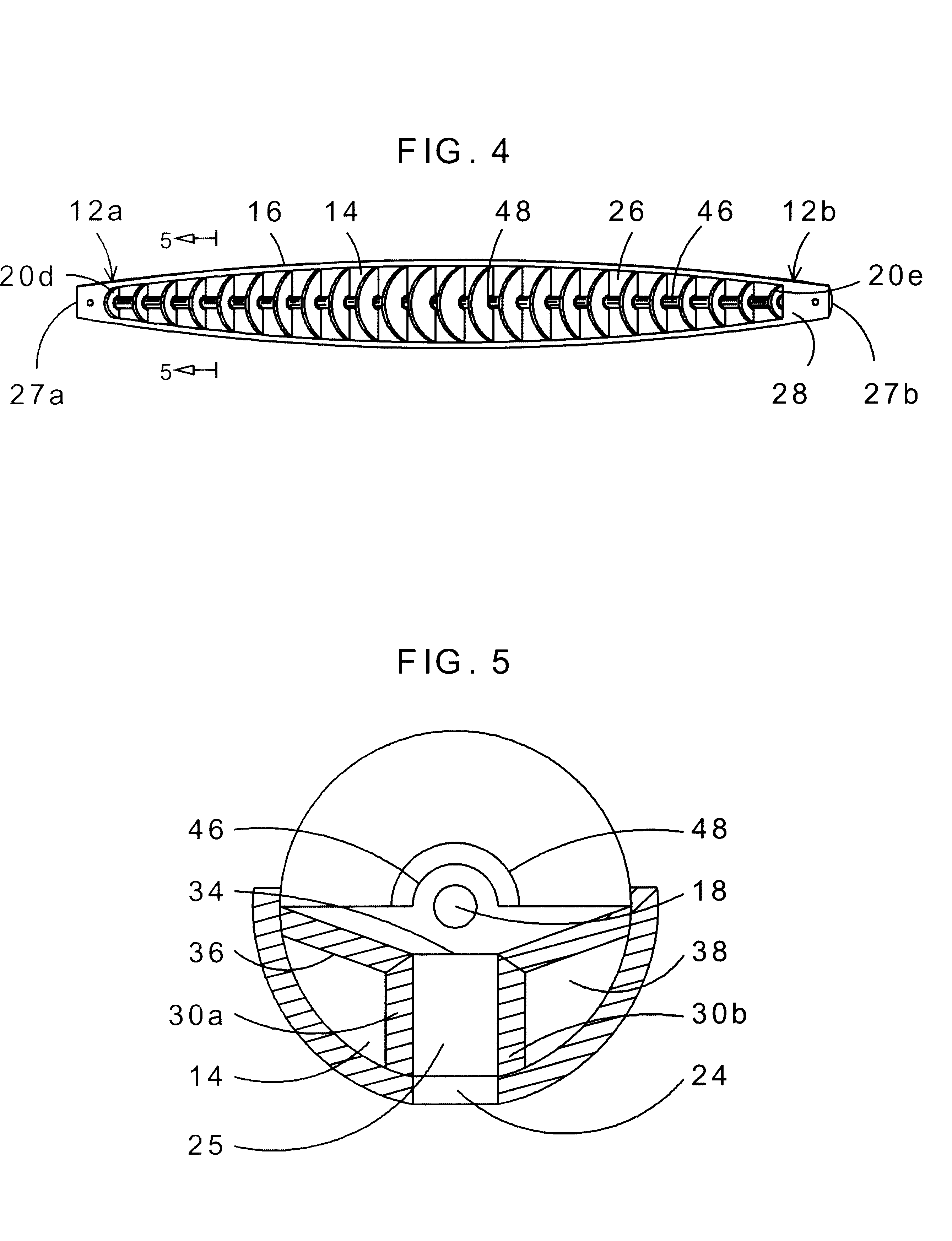 Luminaire which provides an evenly distributed lighting pattern