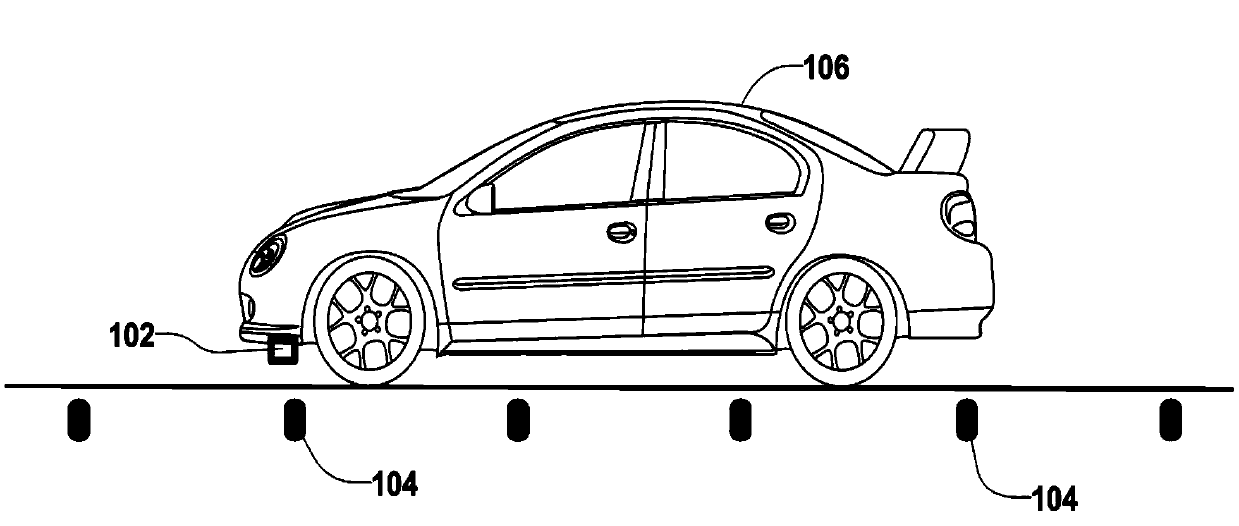 Position sensing system of intelligent vehicle navigation