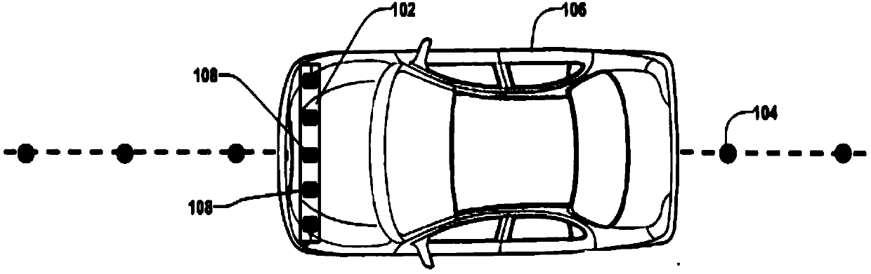 Position sensing system of intelligent vehicle navigation