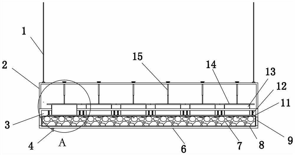 Building outer wall construction platform