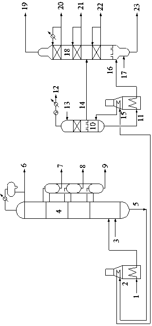 Crude oil reduced pressure distillation method for eliminating choke point in pressure reduction process