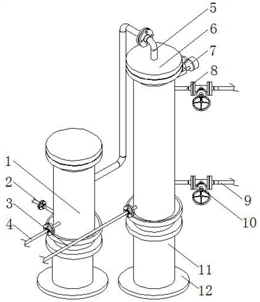 Device and method for preparing methylsulfonyl fluoride through continuous reaction