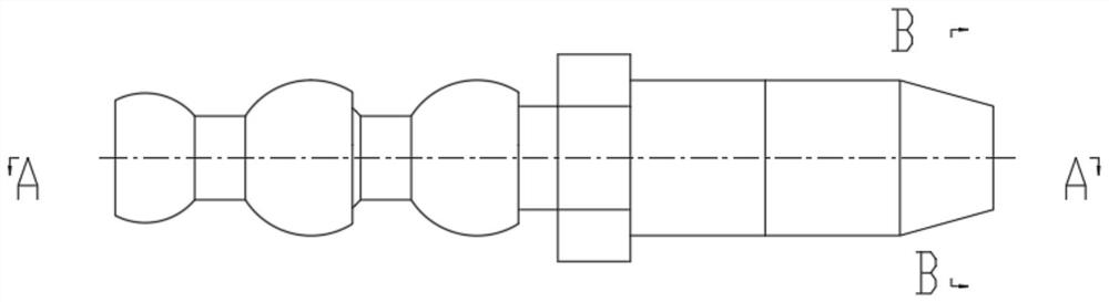 Square inner cavity nozzle with noise reduction function