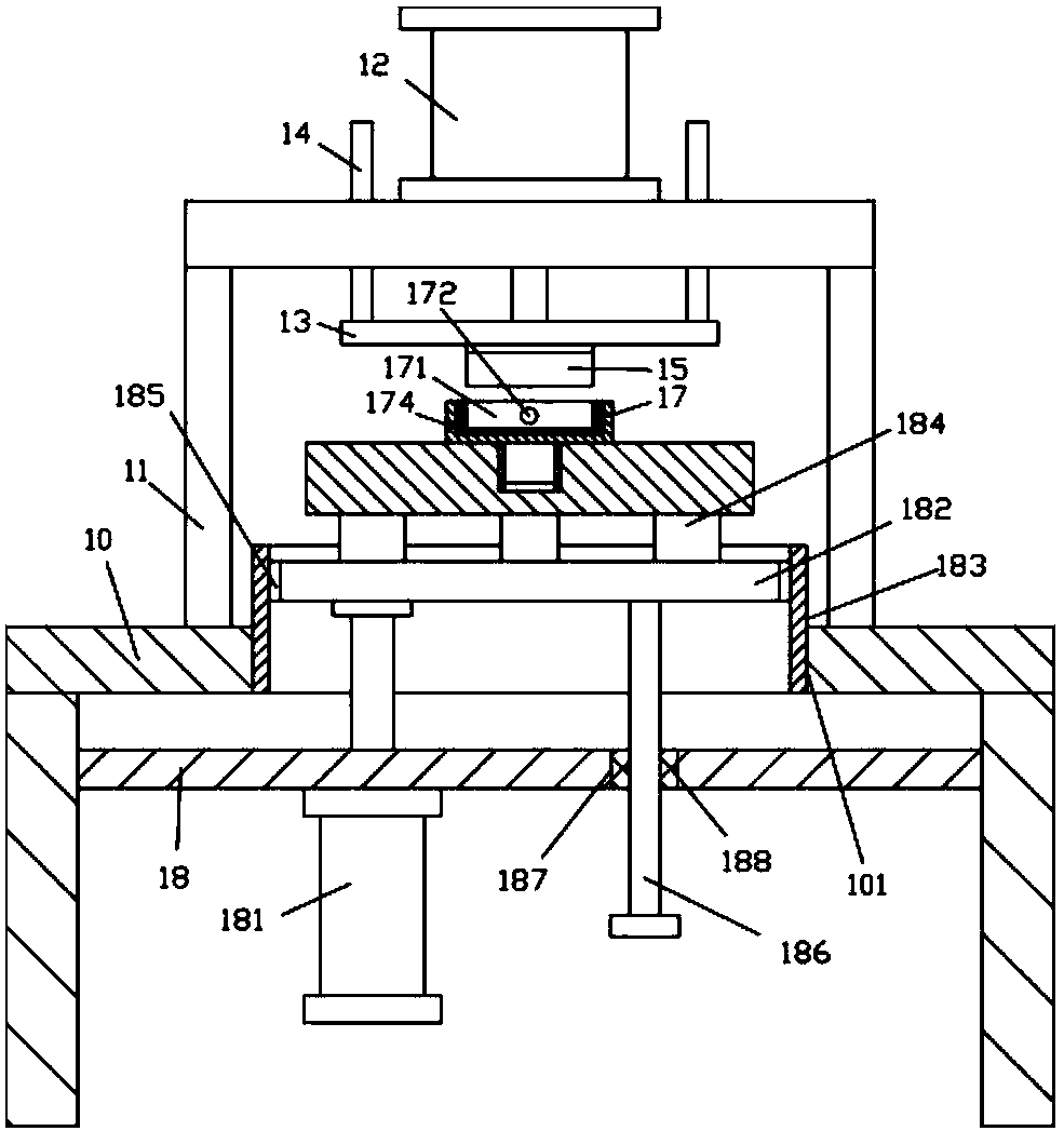 Electric wire and cable cutting-off device with buffering mechanism