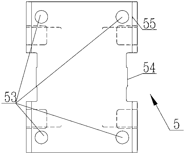 Spring vibration attenuation damping device and bogie applying with the same