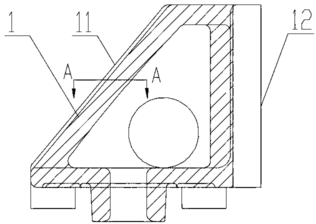 Spring vibration attenuation damping device and bogie applying with the same