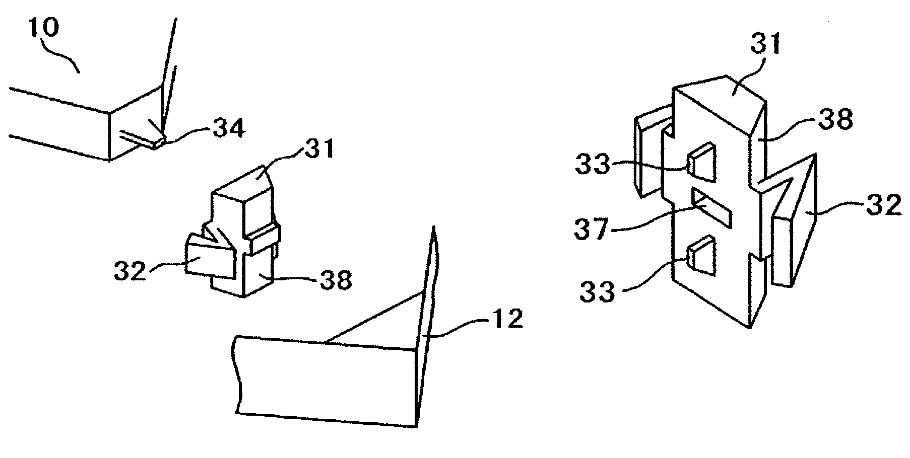 Magnetic disk drive with elastic support member