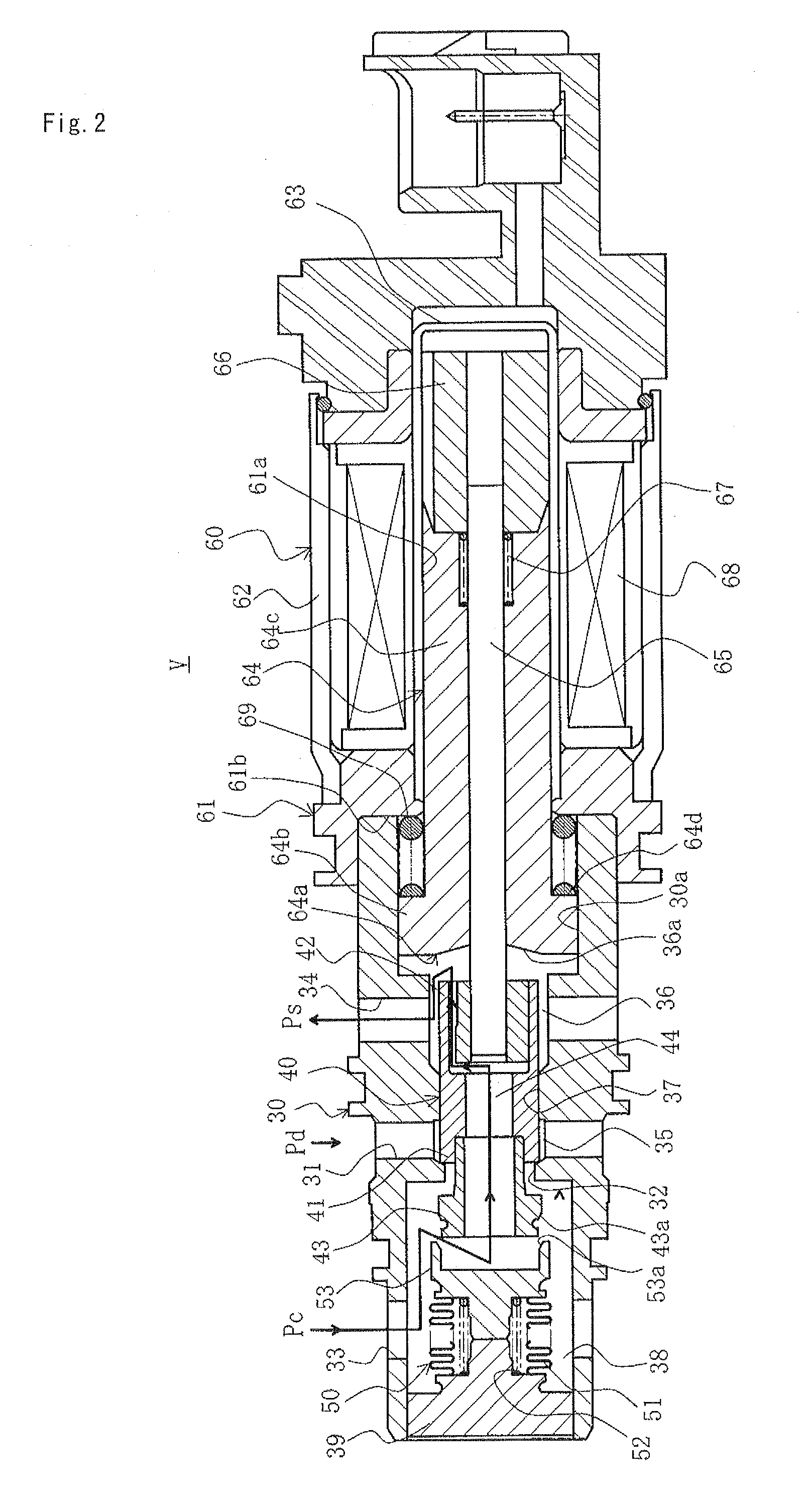 Capacity control valve