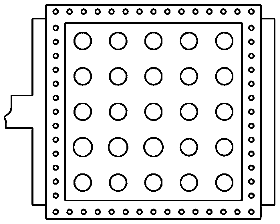 Cuboid sodium-sodium-air integrated heat exchanger