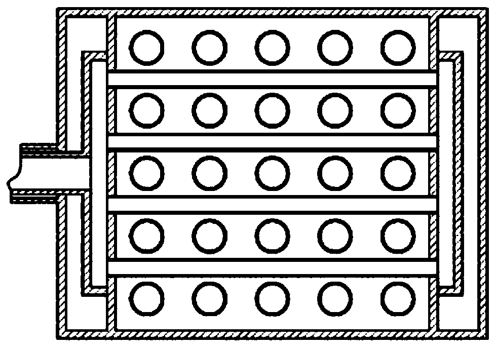 Cuboid sodium-sodium-air integrated heat exchanger