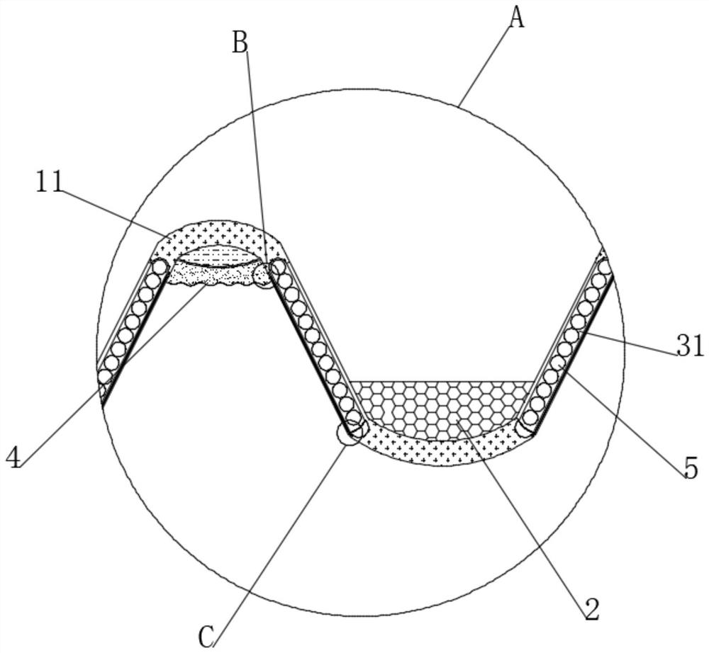 An electric bellows repaired by air contact self-condensation