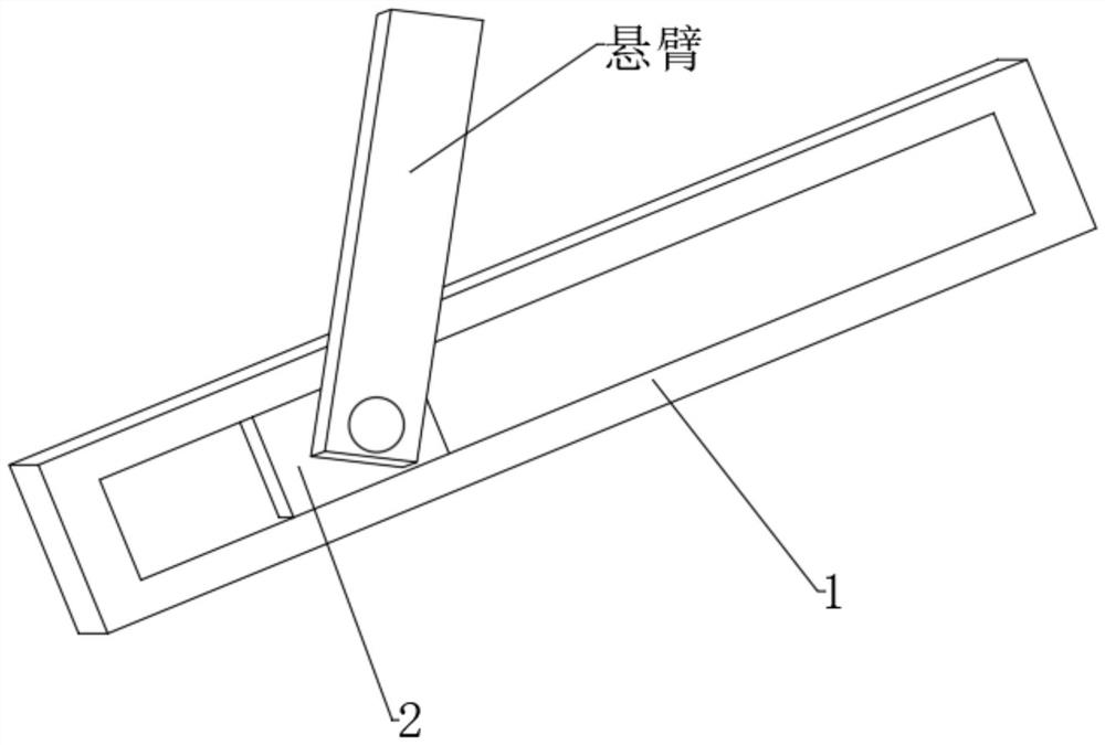 Self-lubricating sliding support for aluminum alloy doors and windows and using method of self-lubricating sliding support