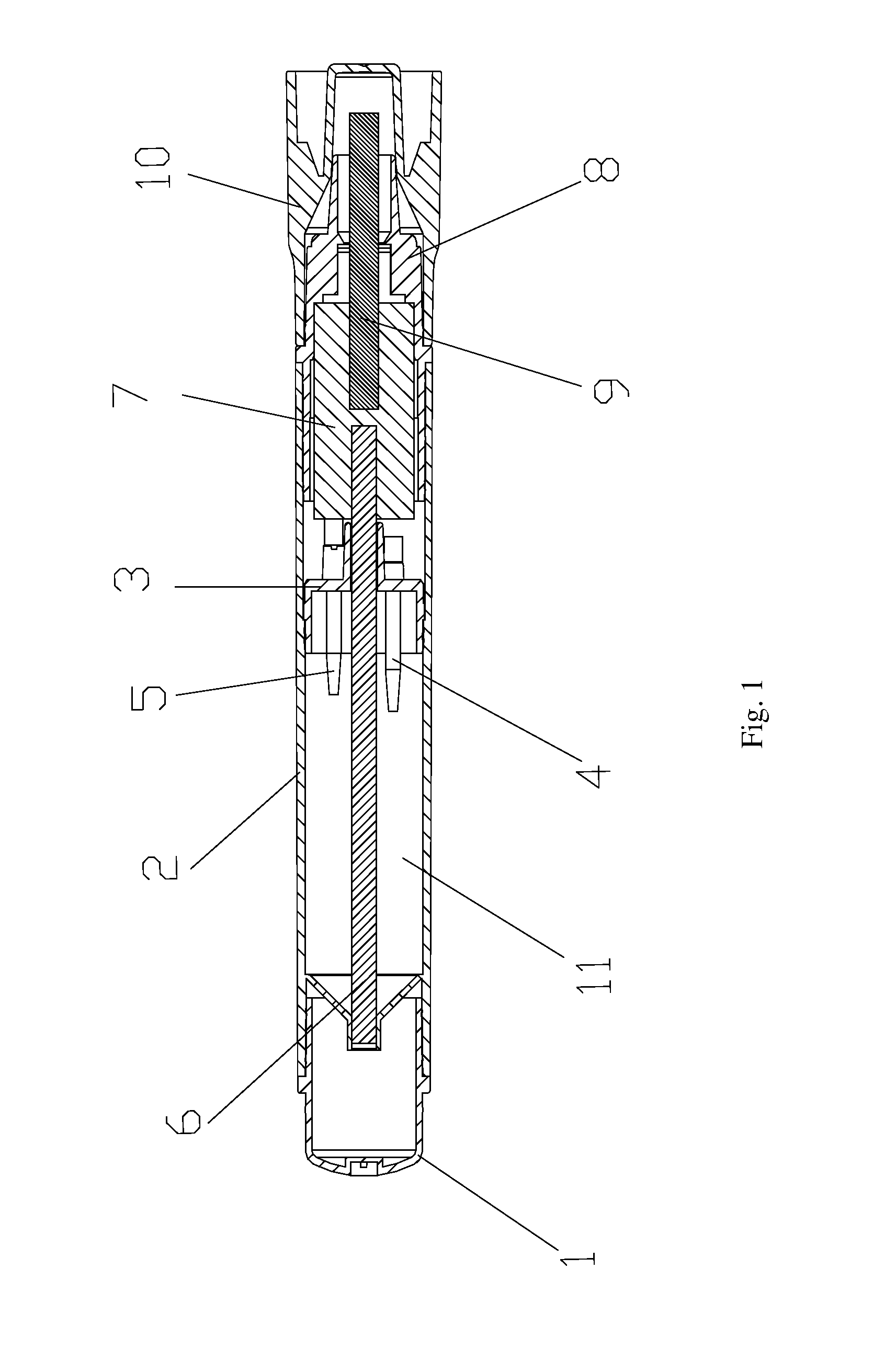 Writing pen with ink storage