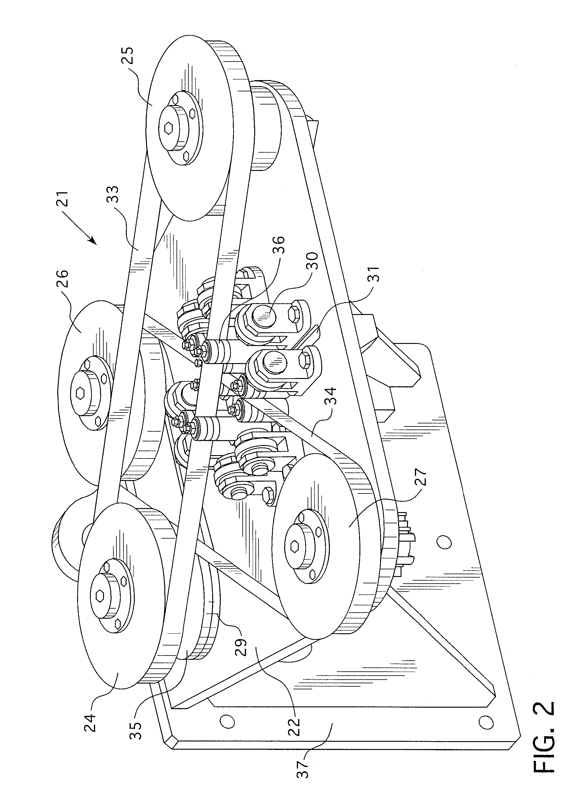 Apparatus for vertically segmenting a boiling water reactor control rod blade