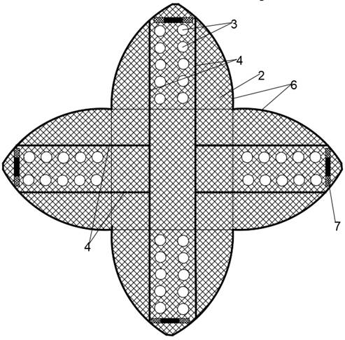 Circulating device convenient for counting amount of wild arma chinensis