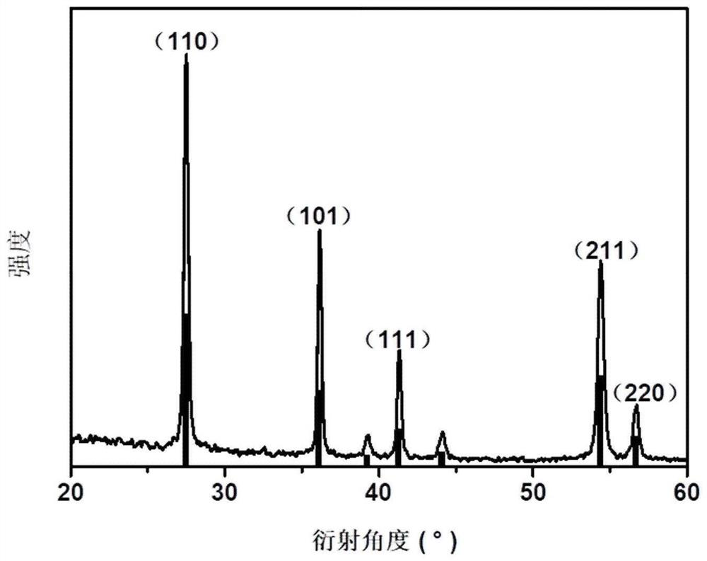 TiO2 nano material, and preparation method and application thereof