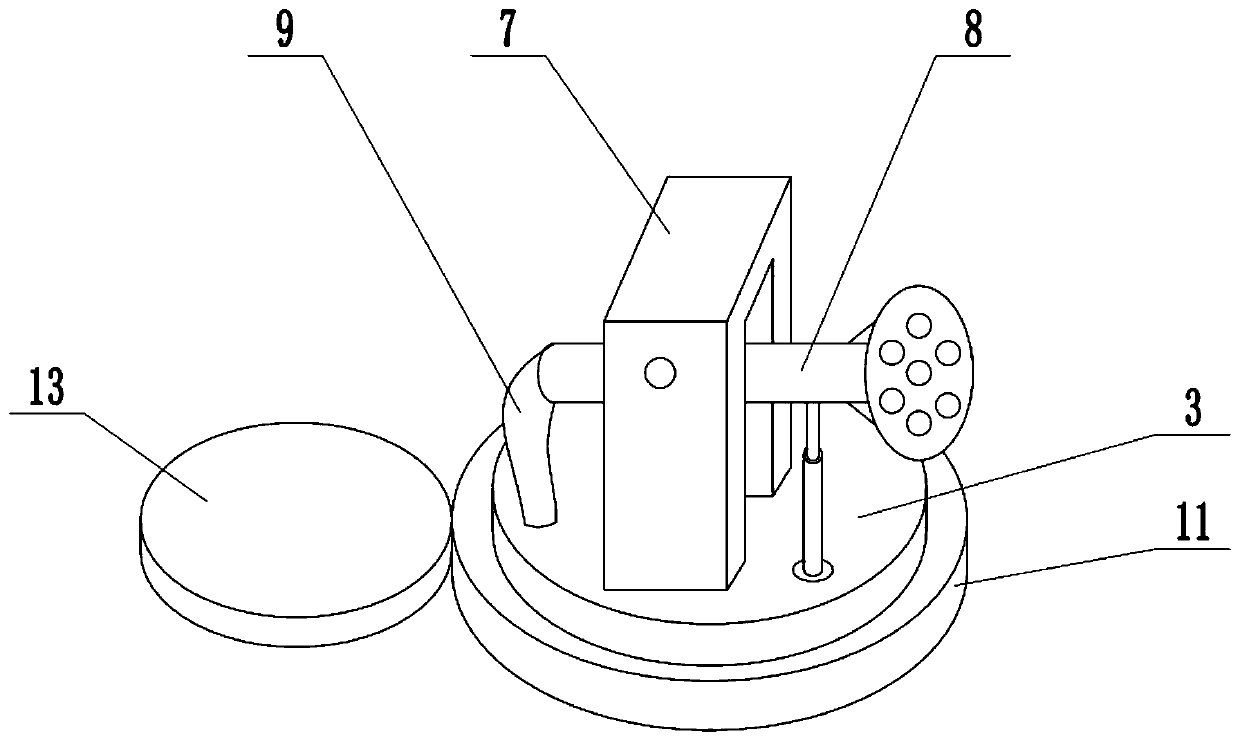 Pesticide-spraying and water-spraying vehicle used for municipal engineering