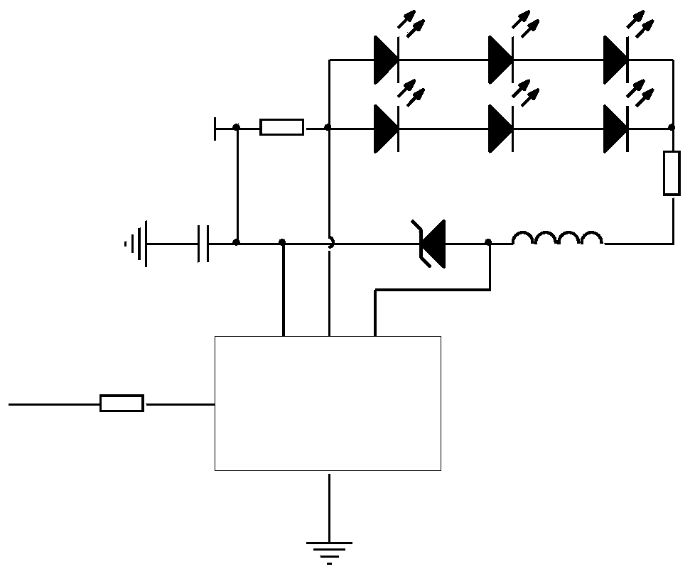 Elevator emergency lighting system and working method thereof