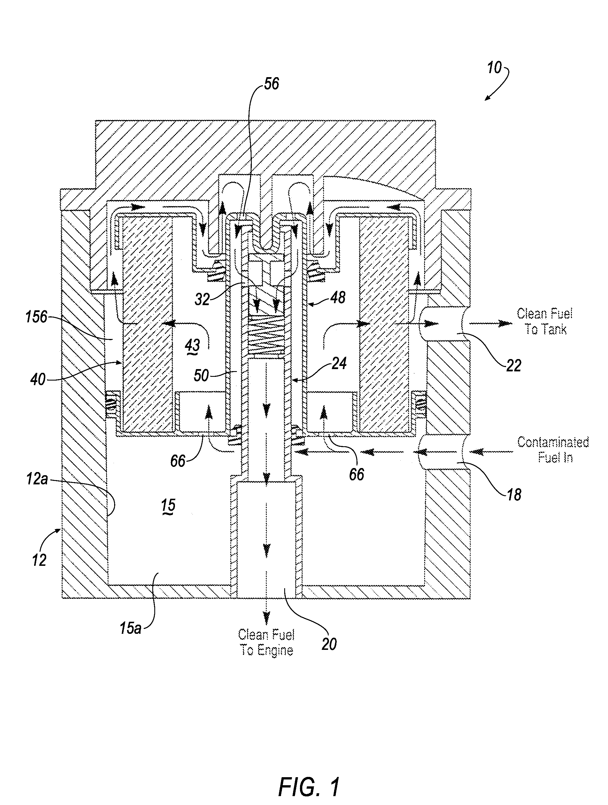 Fluid filter element