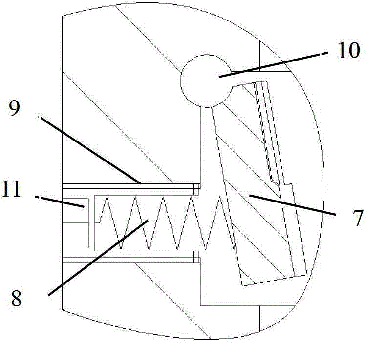 Mechanical-solid phase composite connection device and connection method thereof