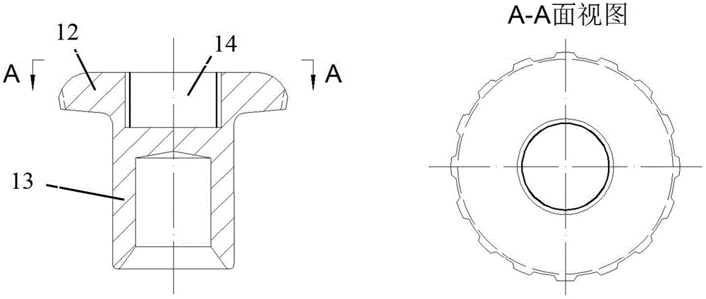 Mechanical-solid phase composite connection device and connection method thereof