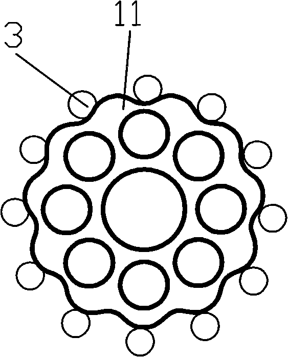 Accurate cycloid pin gear epicyclic transmission apparatus