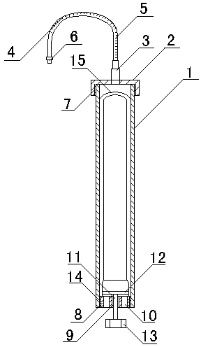 Vacuum fixed-depth sampler