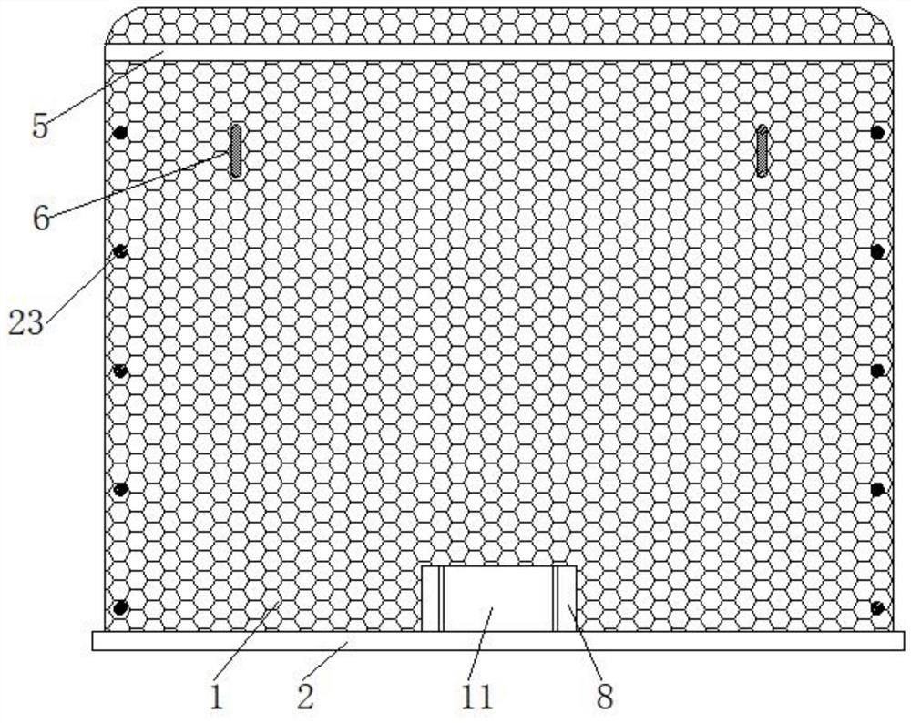 A fence for rice and shrimp co-cropping ecological organic farming