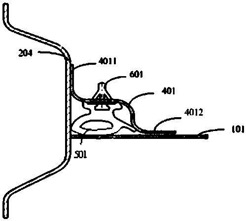 Fixing device for power battery