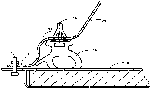 Fixing device for power battery