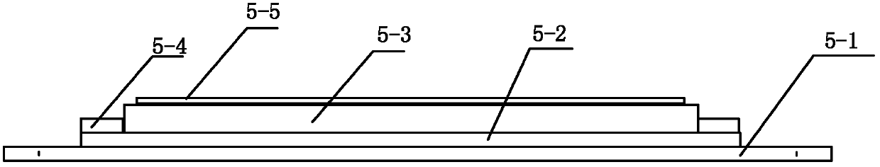 Magnetic coupling resonance type wireless energy transmission device based on panel magnetic core