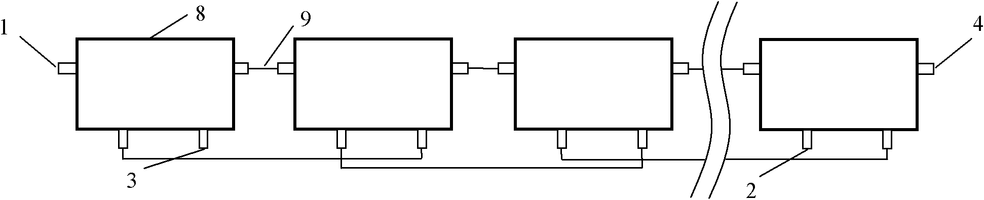 Multi-stage counter-current micro-extraction system