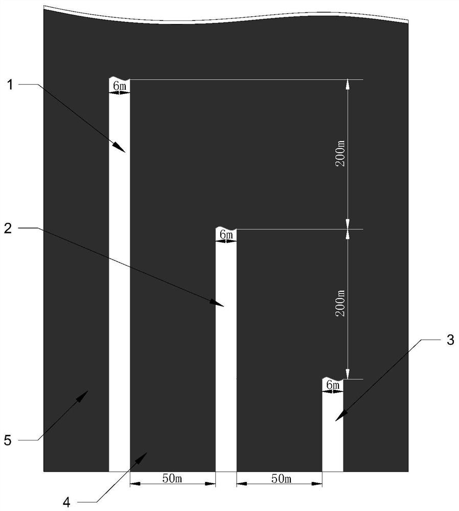 Anti-scour method for wide excavation and narrow roadway development in rock burst coal seam