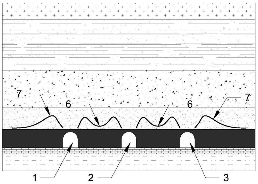 Anti-scour method for wide excavation and narrow roadway development in rock burst coal seam