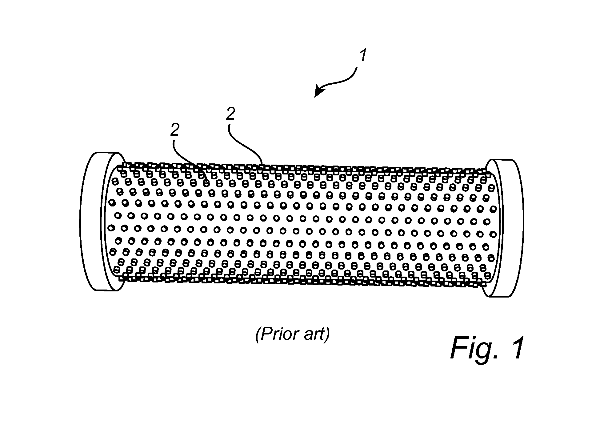 Monitoring device for a roller crusher