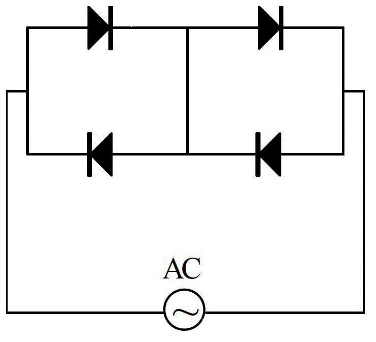 AC-LED fluorescent lamp