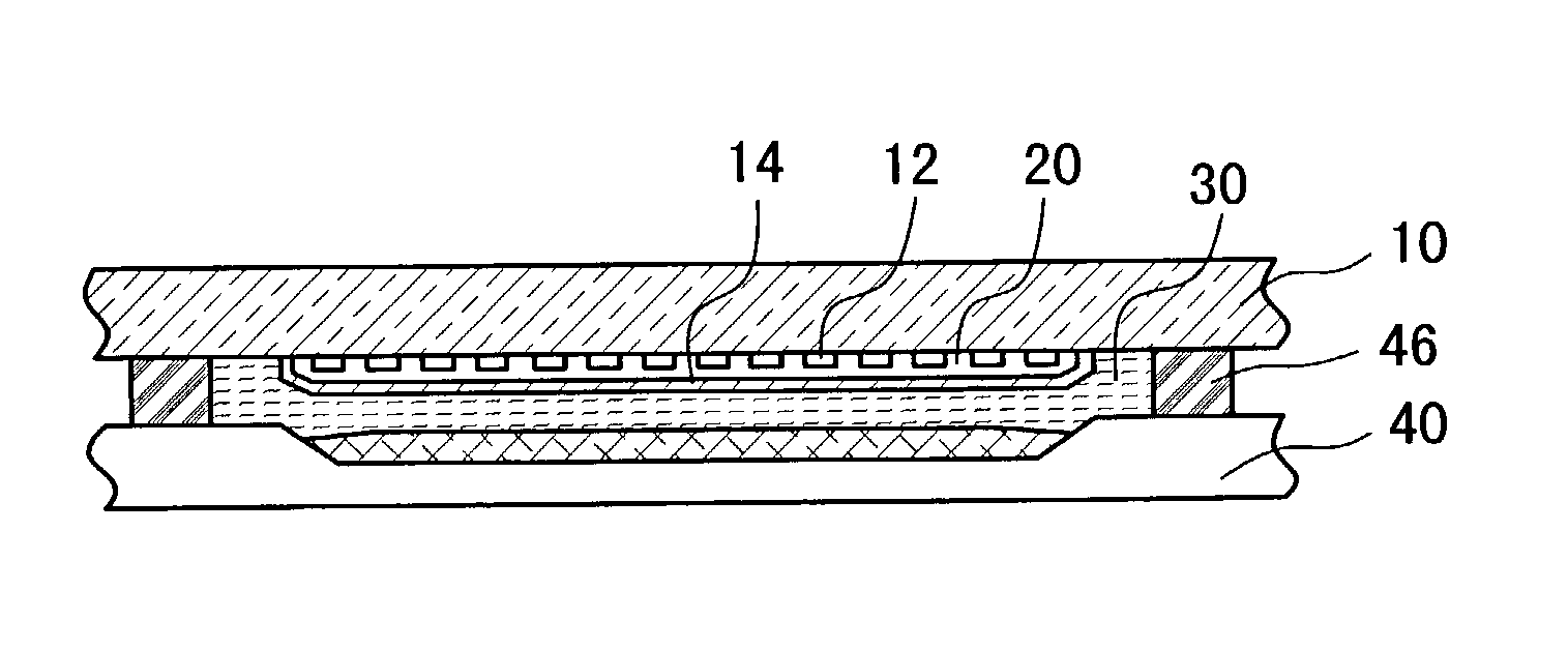 Method of manufacturing electroluminescence panel