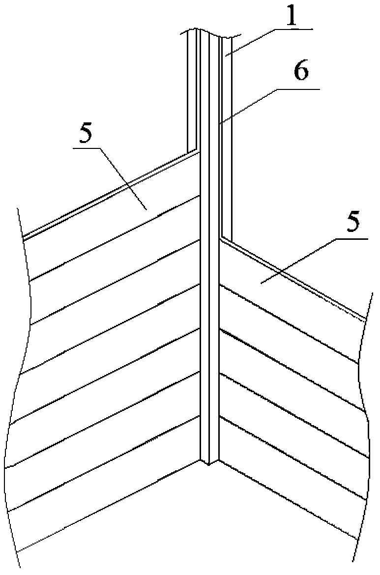 High-strength bamboo composite material dismountable board house