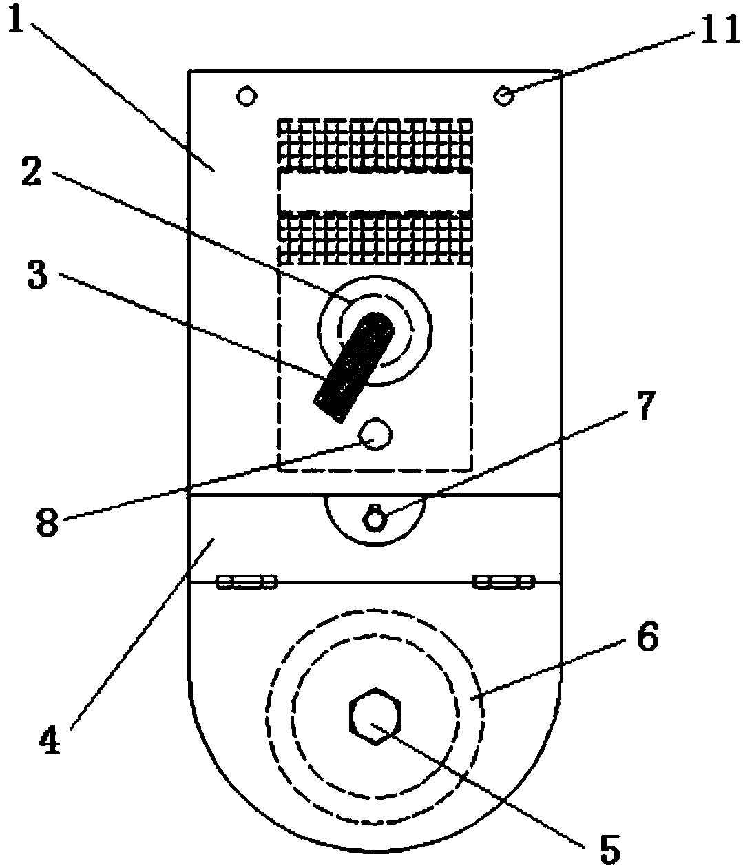 Rope sag adjusting pulley for ground wire