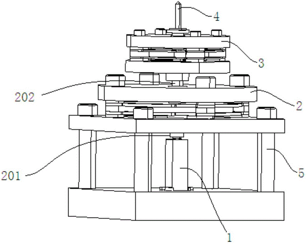 Displacement, force generation and measurement system and indentation, scratch and surface profile meter