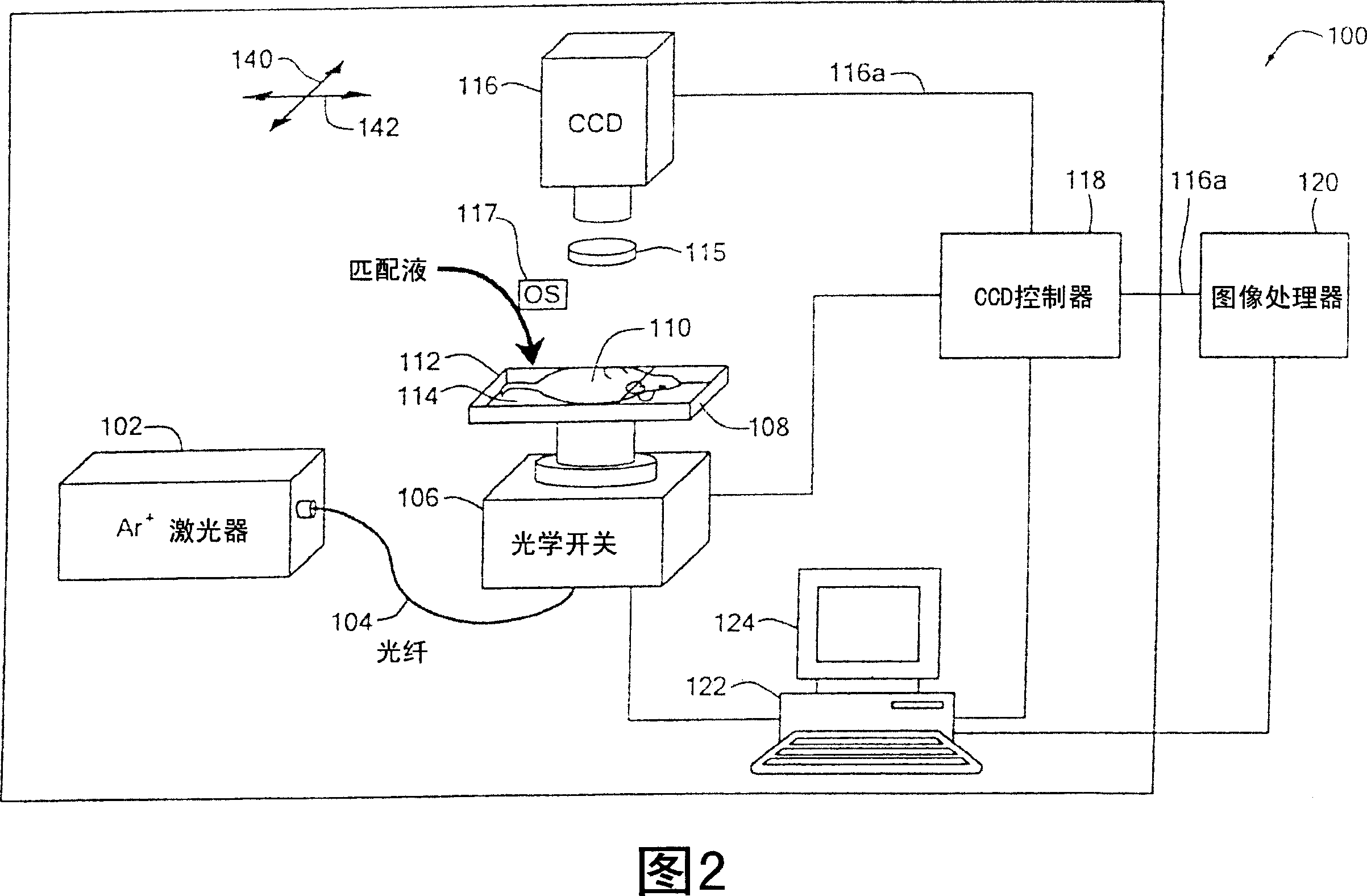 Method and system for tomographic imaging using fluorescent proteins