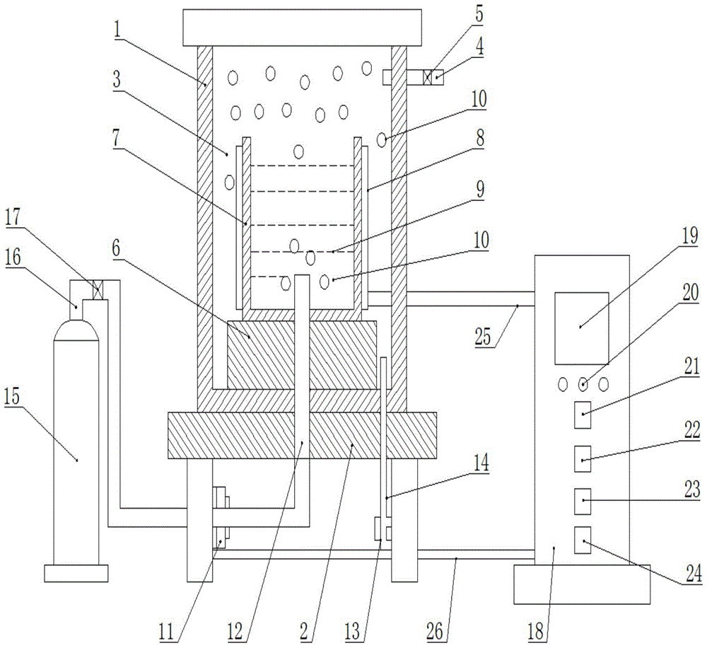 A kind of preparation method of aluminum-copper-iron quasicrystal