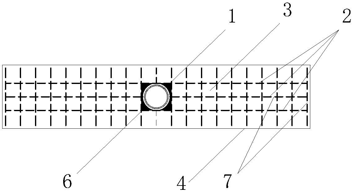 Novel low-position water draining body suitable for ultra-low-position vacuum pre-pressing method